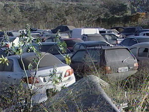 deposito carros abandonados